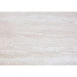 Jasmine 23.5" Beige Marble Particle Board And Gold Metal Accent Table by HomeRoots -HomeRoots Sales beige gold homeroots end side tables 333236 44 1000