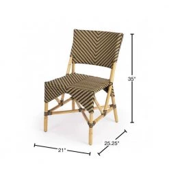 Bernadette Beige Plastic Side Chair by HomeRoots -HomeRoots Sales beige homeroots accent chairs 2000389601 40 1000