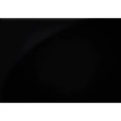 Jasmine 16 in. Black and Clear Particle Board TV Stand Fits TVs Up to 55 in. with Glass Shelves by HomeRoots -HomeRoots Sales black clear homeroots tv stands 333256 1f 1000