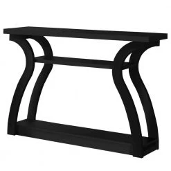 Jasmine 32 in. Black Hall Console Accent Table by HomeRoots