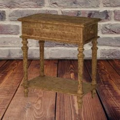Mariana 30 in. Brown Wood End Table by HomeRoots -HomeRoots Sales brown homeroots end side tables 274360 31 1000