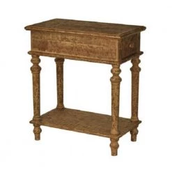 Mariana 30 in. Brown Wood End Table by HomeRoots