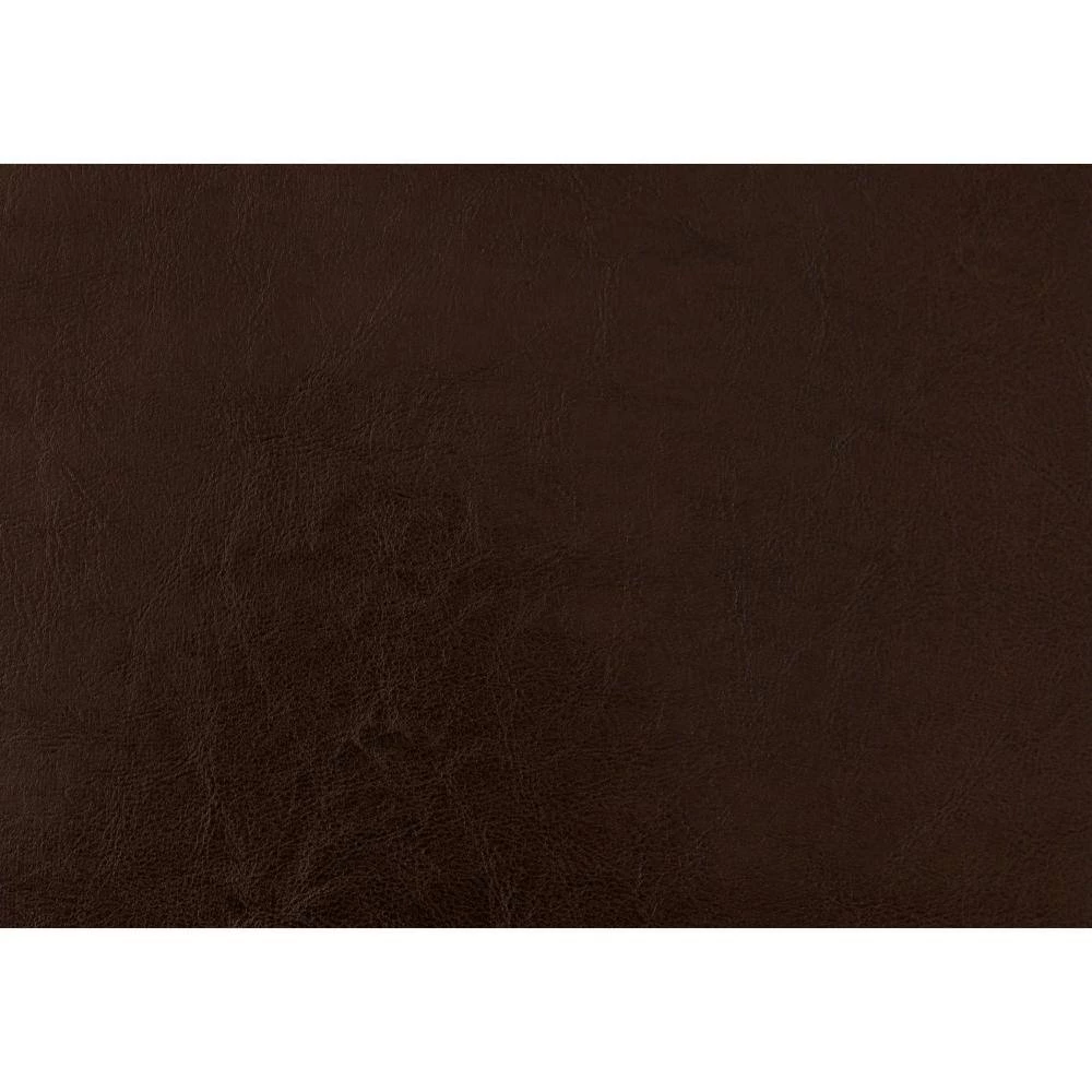 Jasmine Brown Queen Bed with Upholstered Headboard by HomeRoots 4 Jasmine Brown Queen Bed with Upholstered Headboard by HomeRoots - Image 4