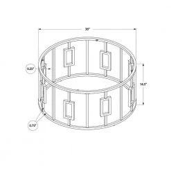 HomeRoots Sales -HomeRoots Sales clear homeroots coffee tables 376556 e1 1000