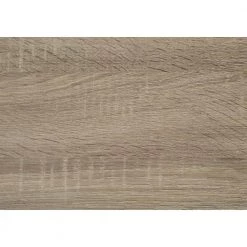 71.25 in. Jasmine Particle Board Dark Taupe 5-Shelf Bookcase by HomeRoots -HomeRoots Sales dark taupe homeroots bookcases bookshelves 332853 1f 1000