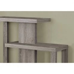 Jasmine 34 in. Dark Taupe Hall Console Accent Table by HomeRoots -HomeRoots Sales dark taupe homeroots end side tables 332833 c3 1000