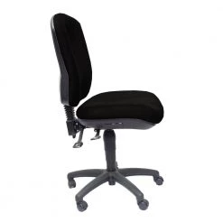 Zabrina Ebony Fabric Chair by HomeRoots 3 Zabrina Ebony Fabric Chair by HomeRoots -HomeRoots Sales ebony homeroots task chairs 372431 e1 1000