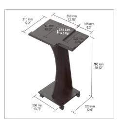 Amelia Espresso Bar Cart With Shelves by HomeRoots -HomeRoots Sales espresso homeroots bar carts 249813 4f 1000
