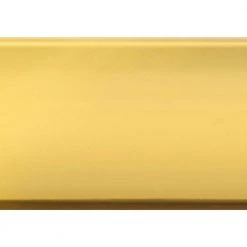 Jasmine 38 in. Gold/Clear Metal and Tempered Glass Nesting Table Set (Set of 2) by HomeRoots -HomeRoots Sales gold clear homeroots end side tables 333201 44 1000