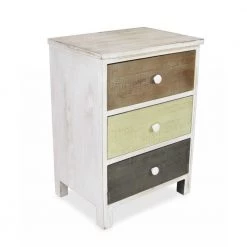 Bernadette Gray Accent Cabinet with Drawers by HomeRoots