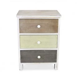 Bernadette Gray Accent Cabinet with Drawers by HomeRoots -HomeRoots Sales gray homeroots accent cabinets 2000379823 77 1000