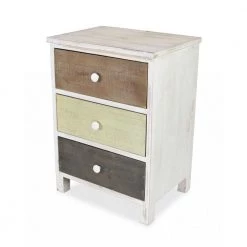 Bernadette Gray Accent Cabinet with Drawers by HomeRoots -HomeRoots Sales gray homeroots accent cabinets 2000379823 c3 1000