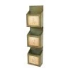 Julia 41.54 in Green Wood End Side Table by HomeRoots