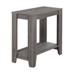 Jasmine 22 in. Grey Particle Boards Accent Table by HomeRoots