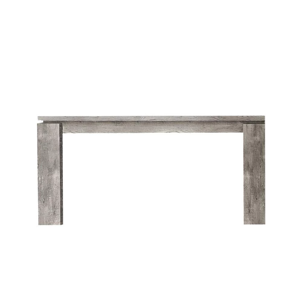 Jasmine 59 in. Grey Wood Dining Table by HomeRoots 2 Jasmine 59 in. Grey Wood Dining Table by HomeRoots - Image 2