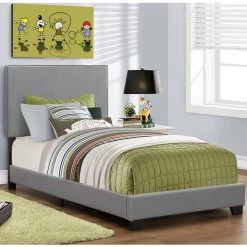45.75 in. Jasmine Grey Twin Beautify Utmost Comfort Day Bed by HomeRoots 11 45.75 in. Jasmine Grey Twin Beautify Utmost Comfort Day Bed by HomeRoots -HomeRoots Sales grey homeroots panel beds 333283 31 1000