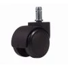 Zabrina Black Soft Dual Wheel Casters Only by HomeRoots