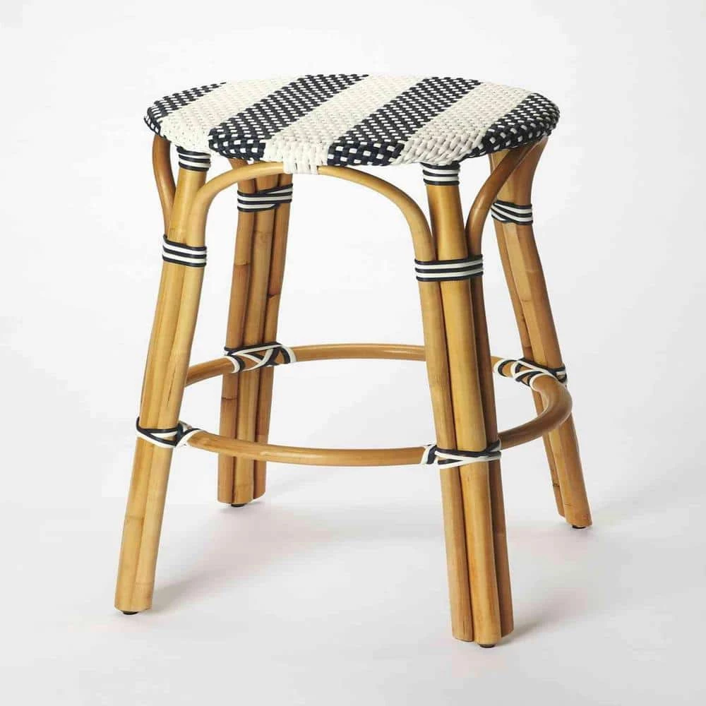 Amelia 30 in. H Multi Color Backless Metal/Wood Bar Height (28-33 in.) Bar Stool by HomeRoots 1 Amelia 30 in. H Multi Color Backless Metal/Wood Bar Height (28-33 in.) Bar Stool by HomeRoots