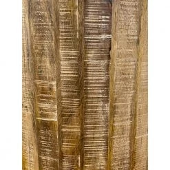 Shelly 22 in. Multicolored Brown Stone End Side Table by HomeRoots