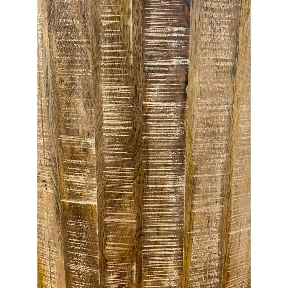 Shelly 22 in. Multicolored Brown Stone End Side Table by HomeRoots 1 Shelly 22 in. Multicolored Brown Stone End Side Table by HomeRoots