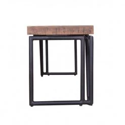 Shelly 72 in. x 15 in, Natural/Black Wood Bench without Storage by HomeRoots 9 Shelly 72 in. x 15 in, Natural/Black Wood Bench without Storage by HomeRoots -HomeRoots Sales natural black homeroots dining benches 321514 31 1000