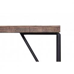 Shelly 72 in. x 15 in, Natural/Black Wood Bench without Storage by HomeRoots 7 Shelly 72 in. x 15 in, Natural/Black Wood Bench without Storage by HomeRoots -HomeRoots Sales natural black homeroots dining benches 321514 c3 1000
