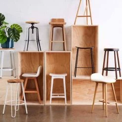 Amelia 37.21in. Silver High Back Metal Extra Tall (34-40 in.) Bar Stool with Metal Seat Set of 1 by HomeRoots -HomeRoots Sales silver homeroots bar stools 2000400731 31 1000