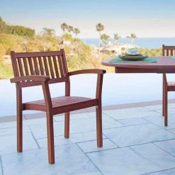 Amelia Tan Wood Arm Chair Set of 2 by HomeRoots -HomeRoots Sales tan homeroots accent chairs 2000390004 c3 1000