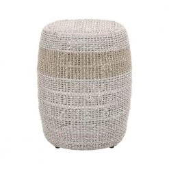 Shelly 16.5 in Taupe & White Flat Wood End Side Table by HomeRoots -HomeRoots Sales taupe white flat homeroots end side tables 2000393252 76 1000