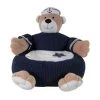 Jordan White Blue Navy Bear - Chair by HomeRoots
