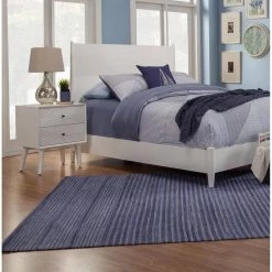 Bernadette 1-Drawer White Finish ( 26 in. H x 22 in. W x 16 in. D ) by HomeRoots -HomeRoots Sales white finish homeroots nightstands 2000399253 c3 1000