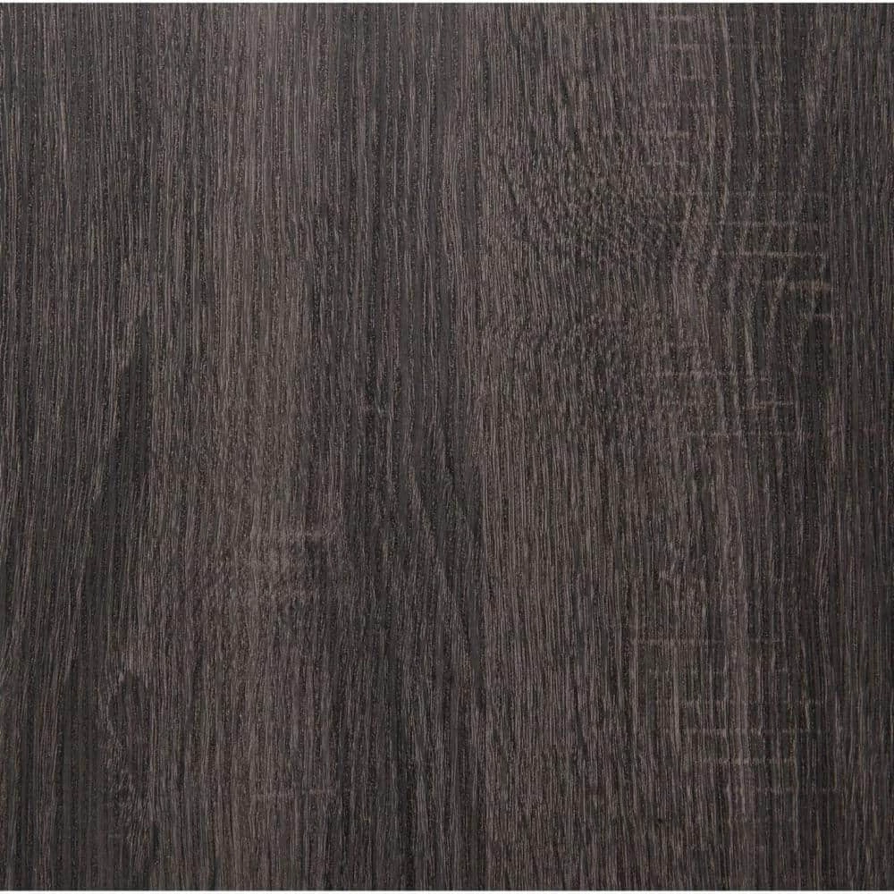 Charlie 36 in. Rectangle White/Grey Glass Top with Metal Frame (Seats-4) by HomeRoots 2 Charlie 36 in. Rectangle White/Grey Glass Top with Metal Frame (Seats-4) by HomeRoots - Image 2