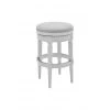 Julia 30 in. Backless Bar Stool with Canvas Material Seat in Wood Frame by HomeRoots