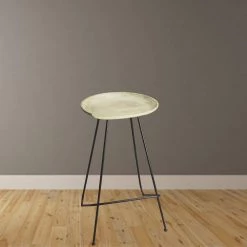 Amelia 31 in. H White Backless Metal/Wood Bar Height (28-33 in.) Bar Stool by HomeRoots 7 Amelia 31 in. H White Backless Metal/Wood Bar Height (28-33 in.) Bar Stool by HomeRoots -HomeRoots Sales white homeroots bar stools 2000389038 31 1000