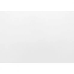 35.5 in. Jasmine White Particle Board 3-Shelf Bookcase by HomeRoots -HomeRoots Sales white homeroots bookcases bookshelves 355732 1f 1000