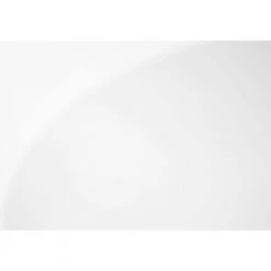 Jasmine 30.5 in. Glossy White MDF and Chrome Metal Accent Table by HomeRoots -HomeRoots Sales white homeroots end side tables 333183 1f 1000