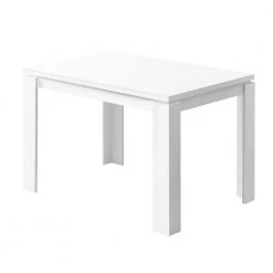 48" X 32" X 30.5 " Classic White Dining Table (Seats of 4) by HomeRoots