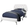 Jasmine 45.25 in. White Twin Absolute Relaxation Day Bed by HomeRoots