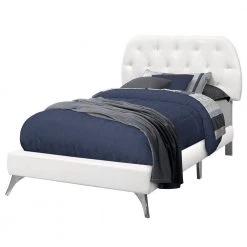 Jasmine 45.25 in. White Twin Absolute Relaxation Day Bed by HomeRoots