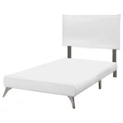 47.25 in. Jasmine White Twin Relaxation And Comfort Day Bed by HomeRoots