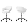 Jasmine 1-Piece White Office Chair by HomeRoots
